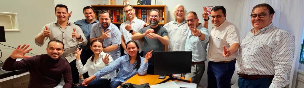 Visita de colegas de Centroamérica y Caribe