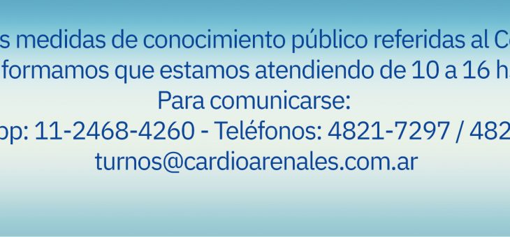 Atención en CardioArenales